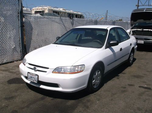 2000 honda accord, no resere