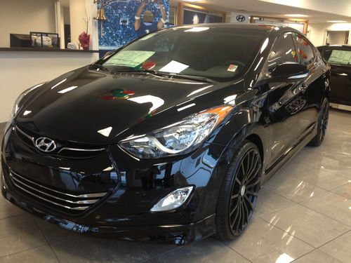 Brand new dealer customized 2013 hyundai elantra limited we finance and trade!!