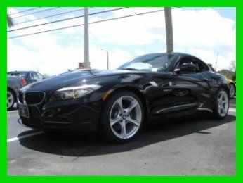 11 certified jet black z-4 sdrive30i 3l i6 manual:6-speed convertible *florida