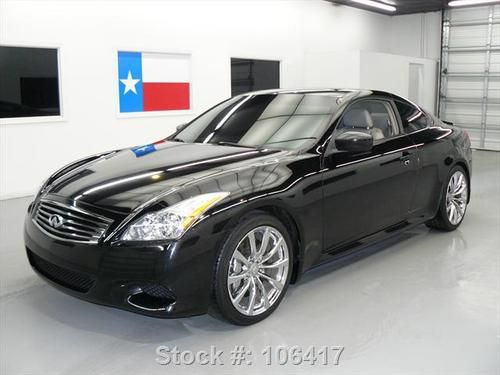 2008 infiniti g37s sport coupe auto heated leather 40k texas direct auto