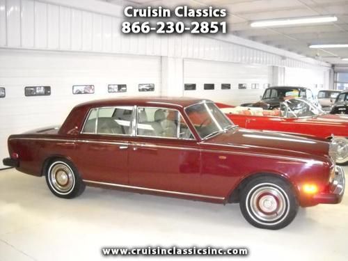 1973 rolls-royce silver shadow 4-door sedan 31115 actual miles