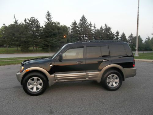 2002 mitsubishi montero xls sport utility 4-door 3.5l