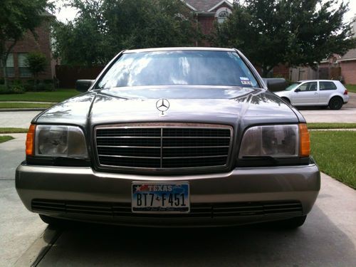 1992 Mercedes-Benz 600SEL S600 V-12 Sedan 4-Door 6.0L No Reserve! Beautiful Car, image 2