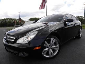 Cls550*black/black*navigation*carfax cert*we finance*fla