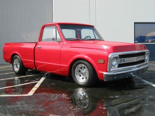 1969 chevrolet c10 pickup base 5.7l short box frame off resto mod