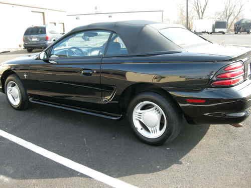1995 Ford Mustang, Convertible, Black, 57,000 Adult Driven Miles, US $5,500.00, image 12