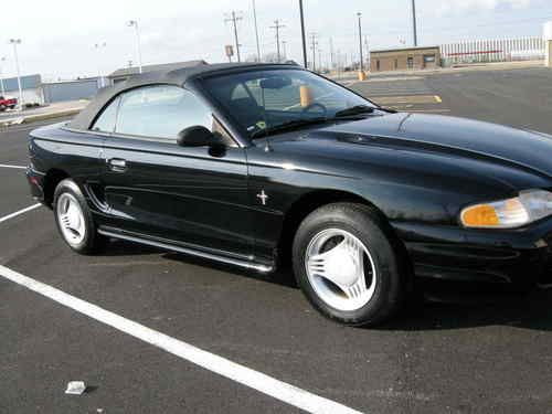 1995 Ford Mustang, Convertible, Black, 57,000 Adult Driven Miles, US $5,500.00, image 16