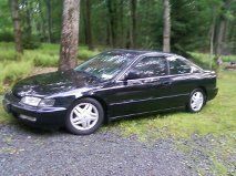 1996 honda accord lx coupe civic 2.2l low miles commuter 40mpg new parts no vtec