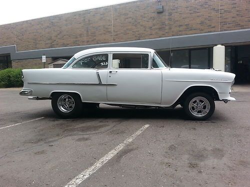 1955 CHEVY BELAIR 210 L@@K 400 HP 350 4SPEED FRAME OFF RESTORATION, image 2