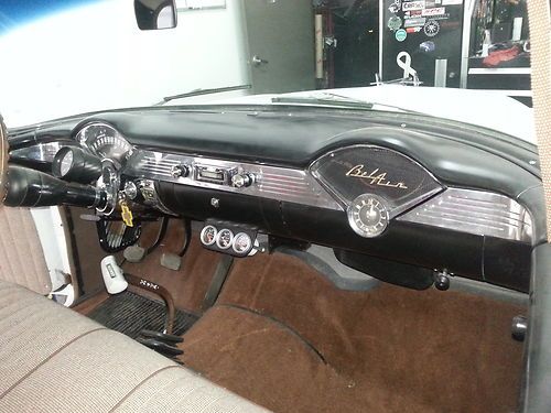 1955 CHEVY BELAIR 210 L@@K 400 HP 350 4SPEED FRAME OFF RESTORATION, image 3