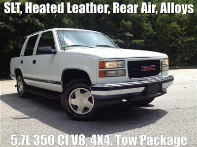 Slt heated leather 5.7l 350 ci v8 auto tow package rear air michelin tires alloy