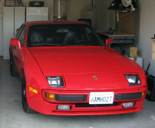 1985.5 porsche 944 super clean adult owned guards red/black w/ lots of extras