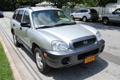 2001 hyundai santa fe 4 cyl. 116k clean title