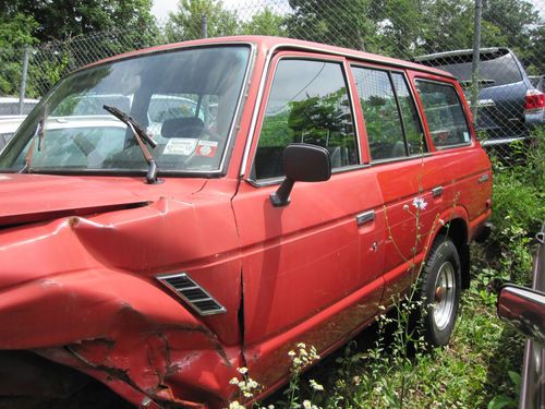 1985 Toyota Land Cruiser FJ6 Red Vintage Collision - Good for Parts!, US $2,500.00, image 3