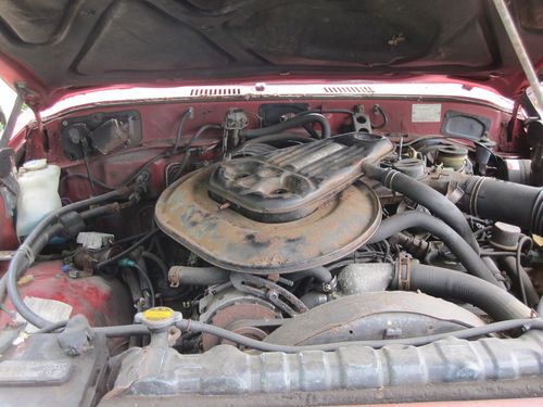 1985 Toyota Land Cruiser FJ6 Red Vintage Collision - Good for Parts!, US $2,500.00, image 5