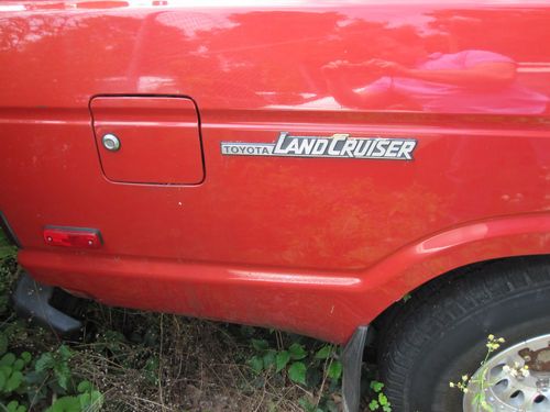 1985 Toyota Land Cruiser FJ6 Red Vintage Collision - Good for Parts!, US $2,500.00, image 10
