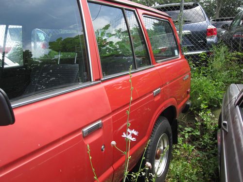 1985 Toyota Land Cruiser FJ6 Red Vintage Collision - Good for Parts!, US $2,500.00, image 11
