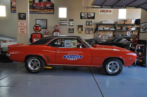 1969 camaro yenko zl-1 alum 427, 4spd,12bolt 3.73 posi rpo-lm1, 72 hugger orange