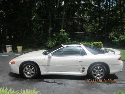 1995 mitsubishi 3000gt sl coupe 2-door 3.0l--1 owner---rare glacier white pearl