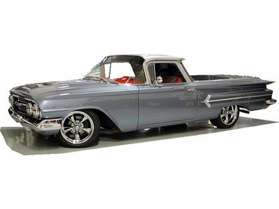 60 el camino 350 325 hp 700-r ac ps quartz charcoal and red super sweet