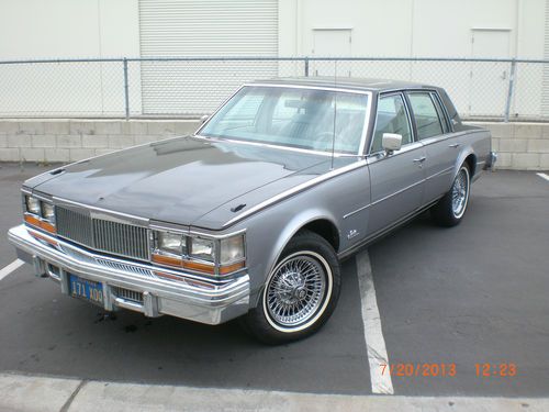 1979 cadillac seville elegante ,one owner california blue plate, no reserve