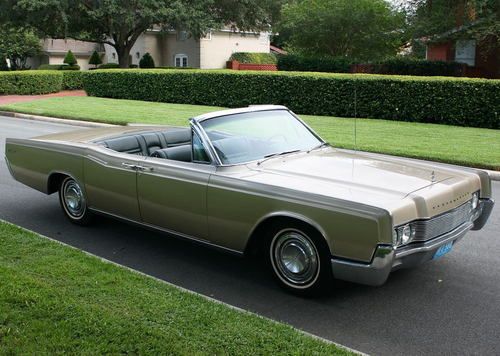 1967 lincoln continental base 7.6l