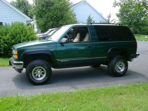 1995 gmc yukon 2-door *4x4* rust free!! no reserve high bid wins!!