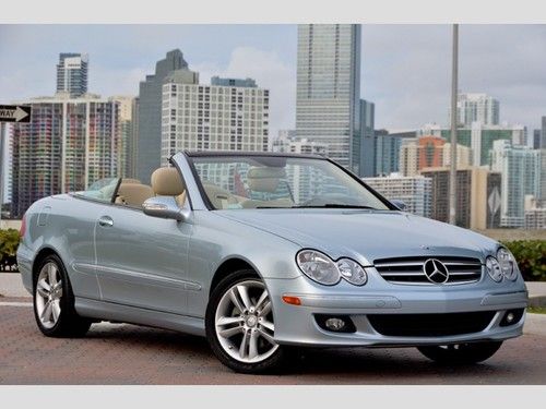 2008 mercedes-benz clk-class automatic 2-door convertible