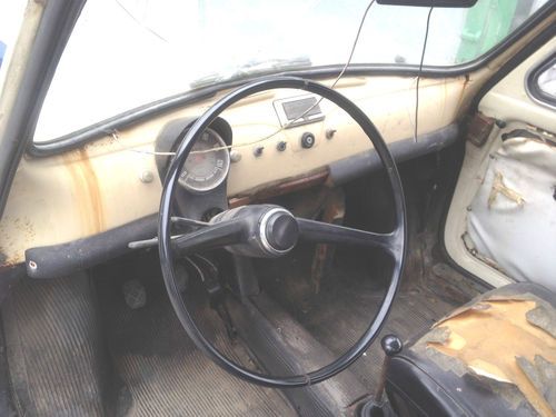 SUICIDE DOORS FIAT 500 GIARDINIERA 1972 FOR RESTORATION-SHIPPING SERVICE, image 9