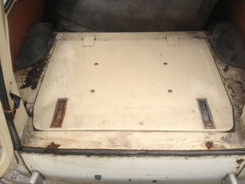 SUICIDE DOORS FIAT 500 GIARDINIERA 1972 FOR RESTORATION-SHIPPING SERVICE, image 11