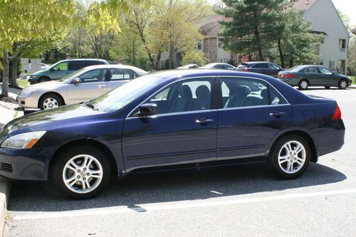 2006 honda accord lx special edition, dark blue