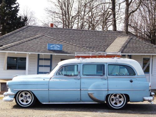 ++   rare 1954 chevy 210 handyman wagon  ++   a real survivor
