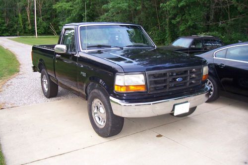 1996 Ford F-150 XLT Standard Cab Pickup 2-Door 4.9L, US $3,400.00, image 2