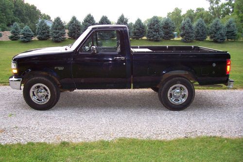 1996 Ford F-150 XLT Standard Cab Pickup 2-Door 4.9L, US $3,400.00, image 4