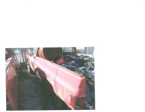 1985 chevy pickup truck / parts or scrap only / non-running / h4476