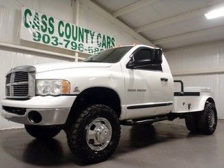 2004 dodge 3500 slt 4x4 5.9 ho diesel regular cab custom welding bed