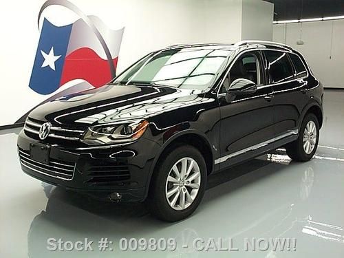 2013 volkswagen touareg awd vr6 htd leather xenons 16k texas direct auto