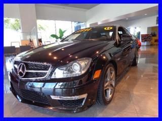 2012 mercedes-benz c63 amg coupe navigation bi-xenon keyless go mutimedia