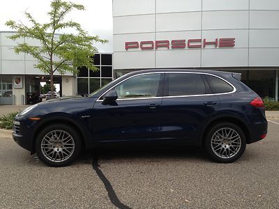 2011 porsche cayenne s hybrid awd certified nav full leather 20" rs spyder wheel