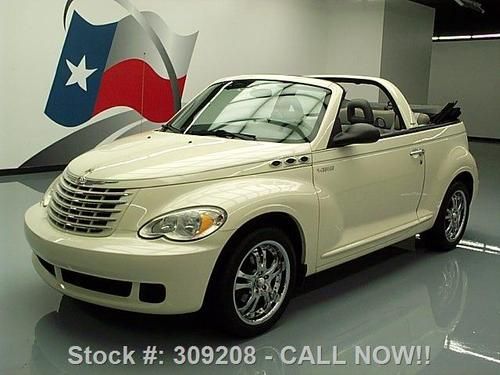 2006 chrysler pt cruiser convertible 5-spd cool vanilla texas direct auto