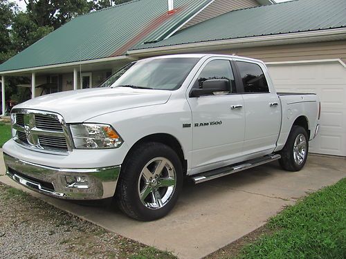 2012 dodge ram 1500 big horn crew cab 4x4 with rambox cargo management system