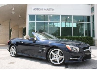 Sl550 convertible 4.6l nav turbocharged rear wheel drive power steering abs