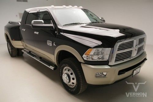 2012 laramie longhorn mega 4x4 navigation sunroof leather heated cummins diesel