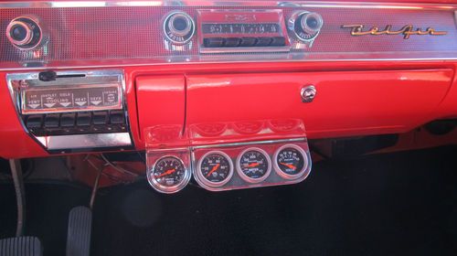 1957 Chevrolet Bel Air 2-Door Hardtop Frame-off Restoration Matador Red Beauty!, image 8