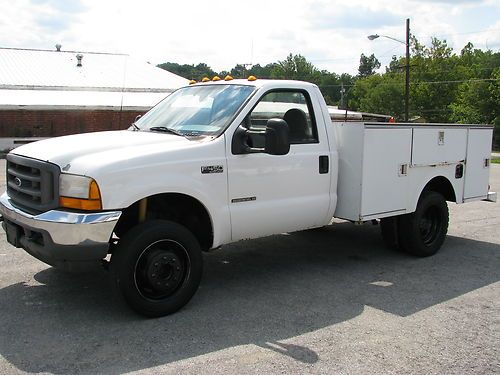 Stahl utility bed! good running 7.3 powerstoke turbo diesel! cold ac! lets work!