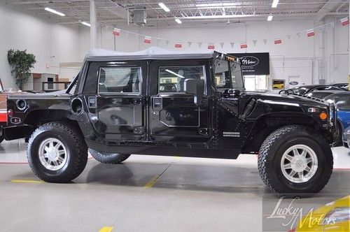 2001 hummer h1 open top