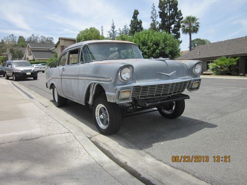 1956 chevy old school gasser