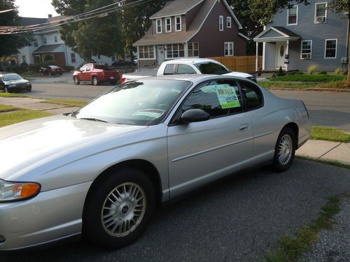 2002 chevrolet monte carlo ls coupe 2-door 3.4l