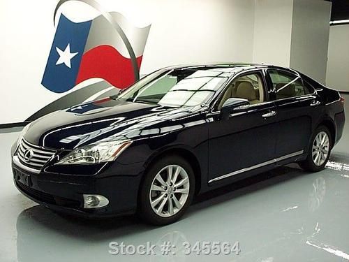 2010 lexus es350 sunroof climate seats xenons only 18k texas direct auto