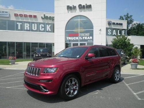 2012 jeep grand cherokee srt8 - certified - low miles